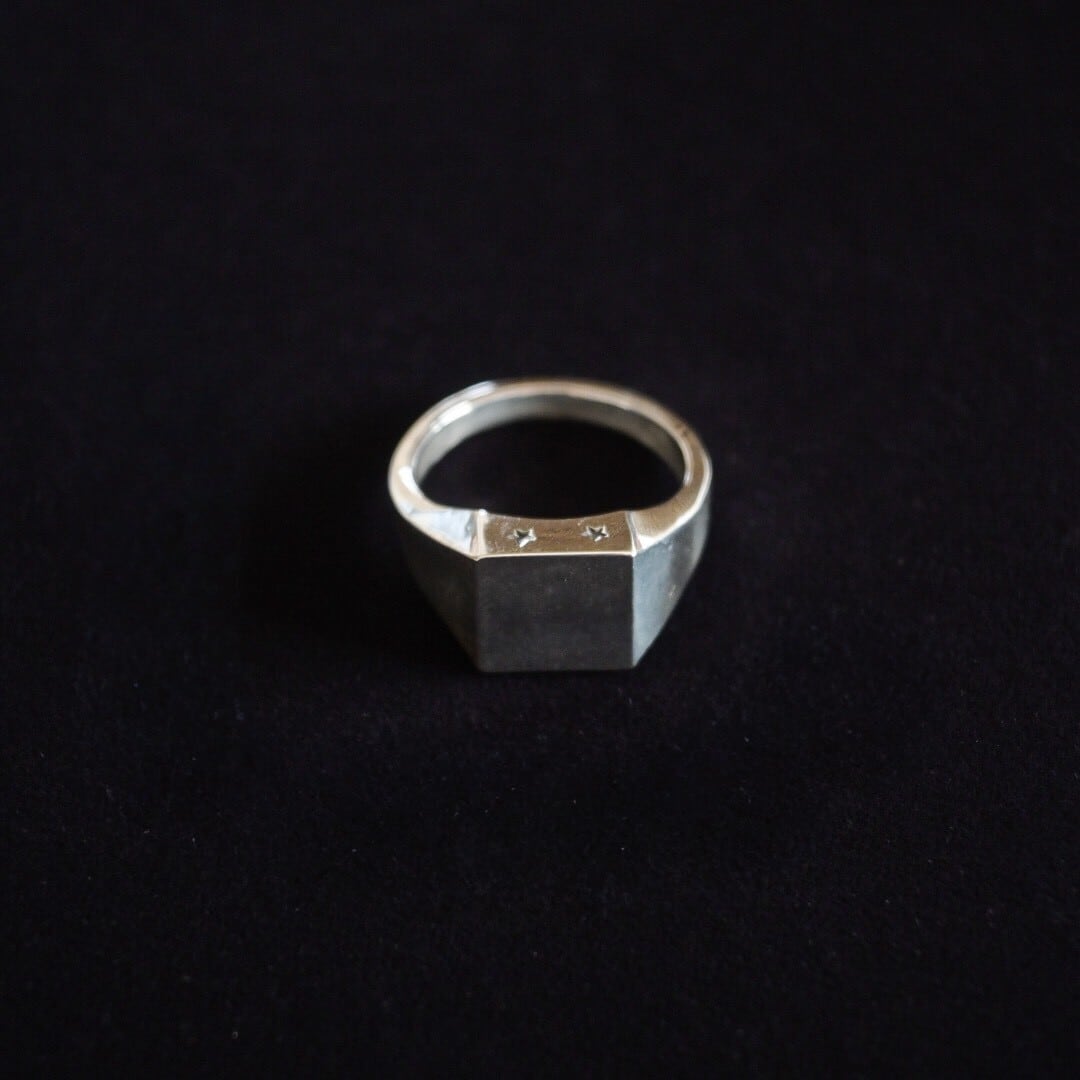 シルバーリング【上品】【印台/シグネット】