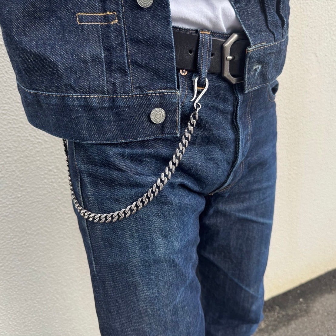ｳｫﾚｯﾄﾁｪｰﾝ【ｳﾞｨﾝﾃｰｼﾞ加工】【40cm】